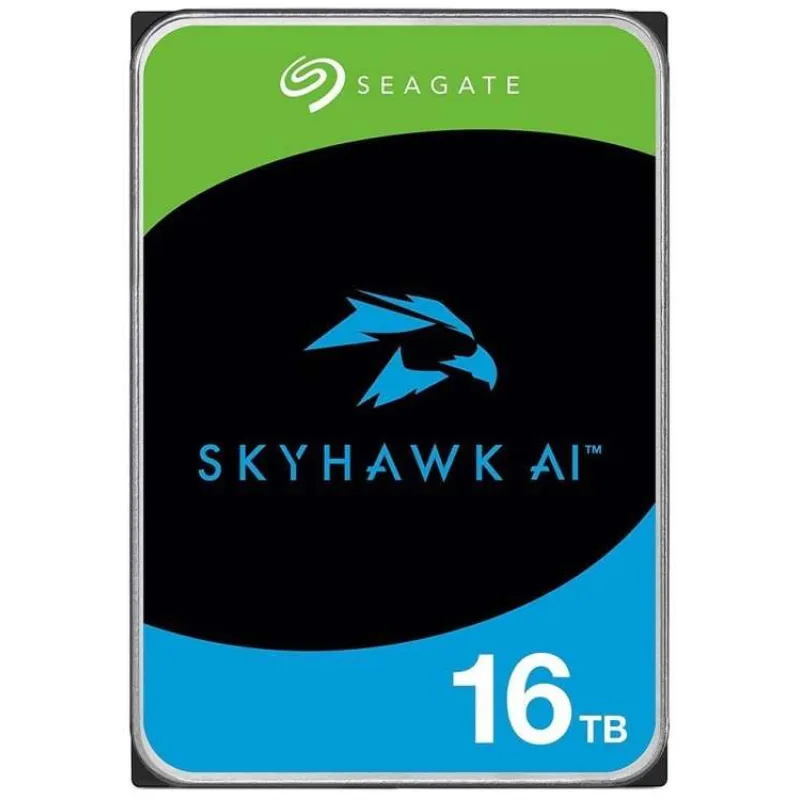 Seagate SkyHawk AI 16TB HDD / ST16000VE005 / Interní 3,5" / SATA 6Gb/s / 512MB (ST16000VE005)