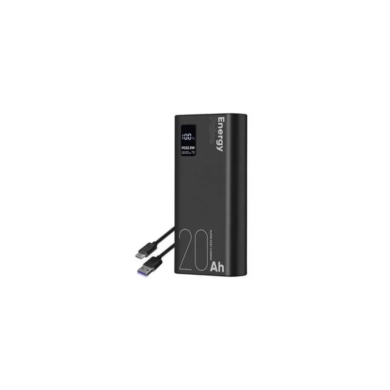 OBAL:ME EnergyPulse Powerbanka 20000mAh 22.5W Black (8596311240652)