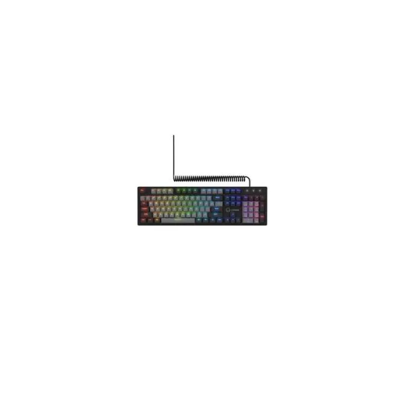 Lorgar Azar 514, mechanická herná klávesnica, RGB podsvietenie, 18 režimov, USB-C, čierna (LRG-GK514B-US)