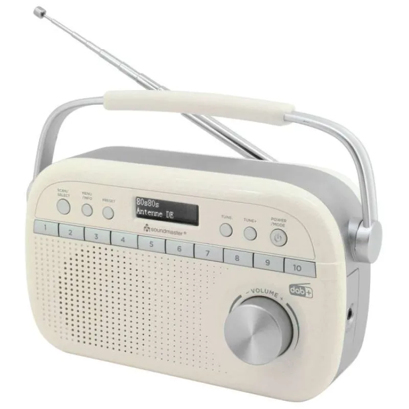 Soundmaster DAB280BE rádio/ DAB+/ UKW/ RDS/ Budík/ Hodiny/ Bílé (DAB280BE)