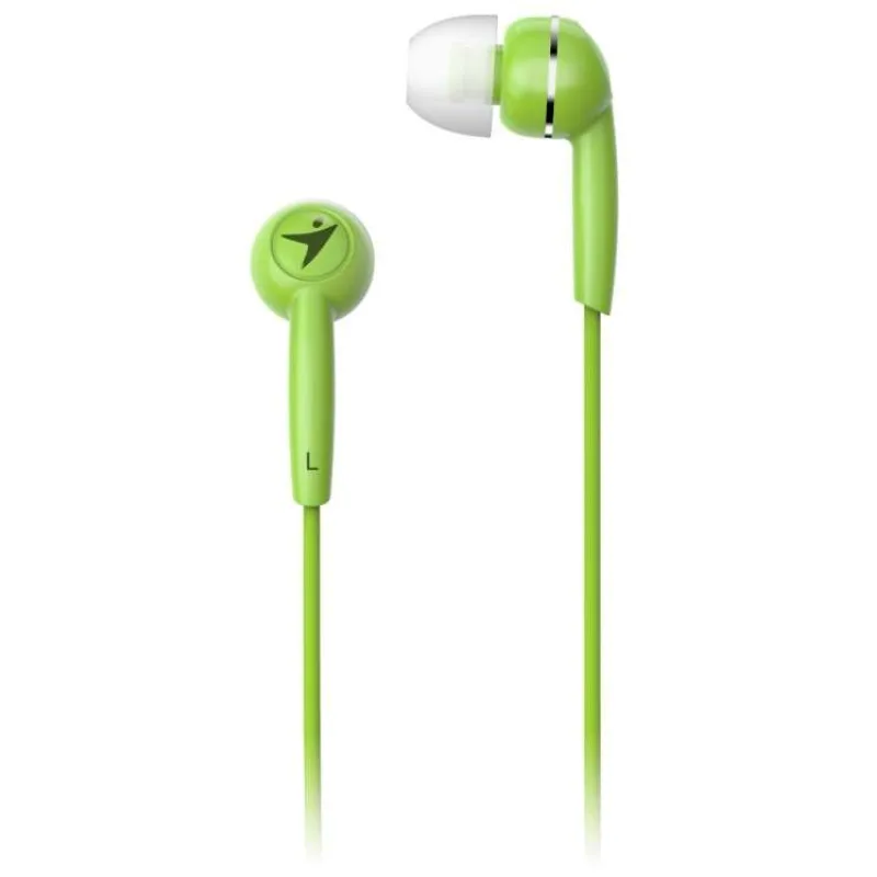 GENIUS HS-M320 /sluchátka s mikrofonem/ 3,5mm jack - 4 pin/ zelený (31710005416)
