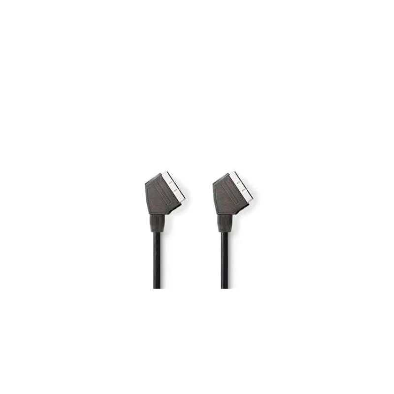 NEDIS kabel SCART/ SCART zástrčka - SCART zástrčka/ černý/ bulk/ 1,5m (CVGL31001BK15)