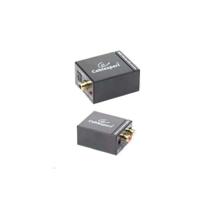 GEMBIRD Dátový extender digital na analóg audio konvertor, SPDIF/RCA (DSC-OPT-RCA-001)