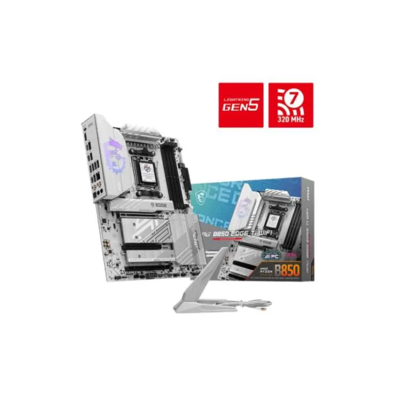 MSI MB Sc AM5 MPG B850 EDGE TI WIFI, AMD B850, 4xDDR5, 1xHDMI, WiFi, ATX (MPG B850 EDGE TI WIFI)