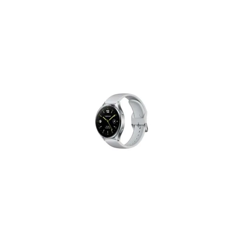Xiaomi Watch 2 Sliver Case With Gray TPU Strap (6941812764404)