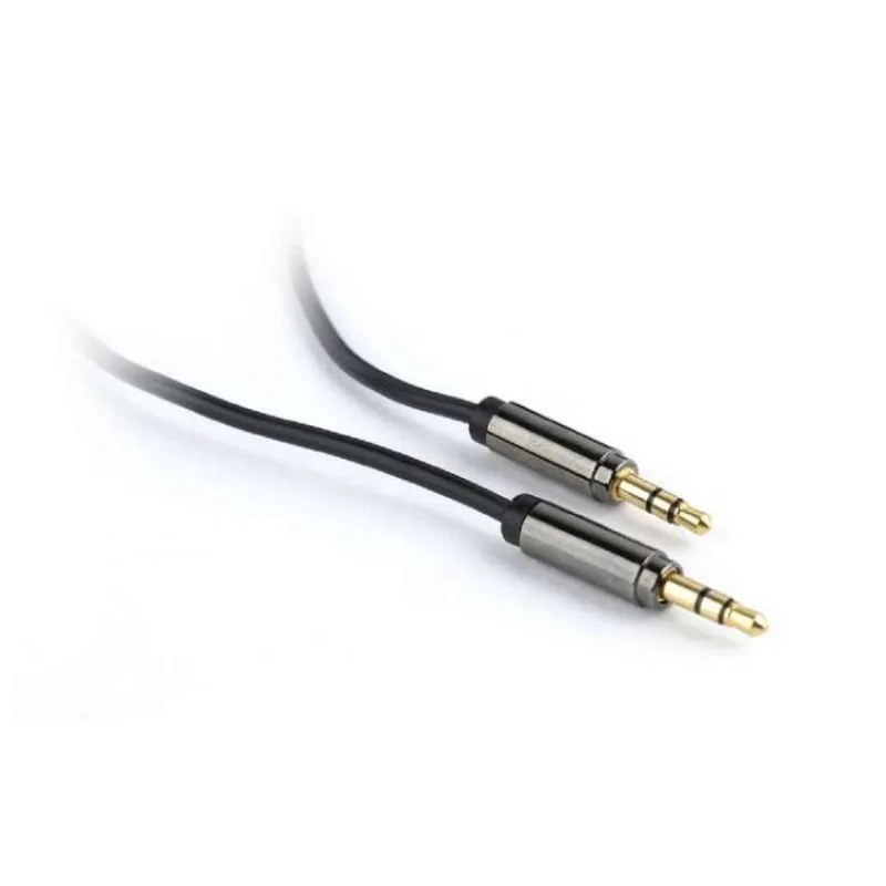 GEMBIRD CABLEXPERT Kabel přípojný jack 3,5mm M/M, PREMIUM QUALITY, pozlacený, 1,8m (CCAP-444-6)