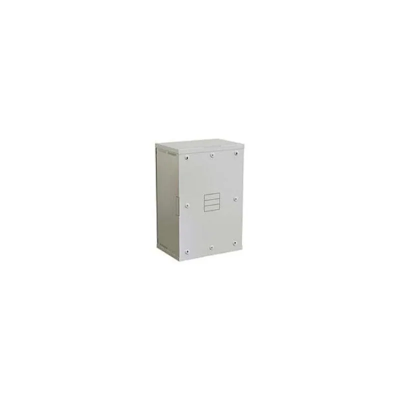 Rozvádzač nástenný SENSA 18U 400mm, dvere sklo, RAL 7035, SENSA-18U-64-11-G (83000089L)