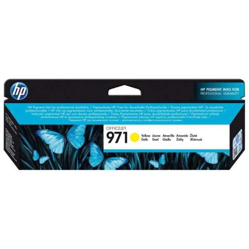 HP (971) žlutá inkoustová kazeta, CN624AE originál (CN624AE)