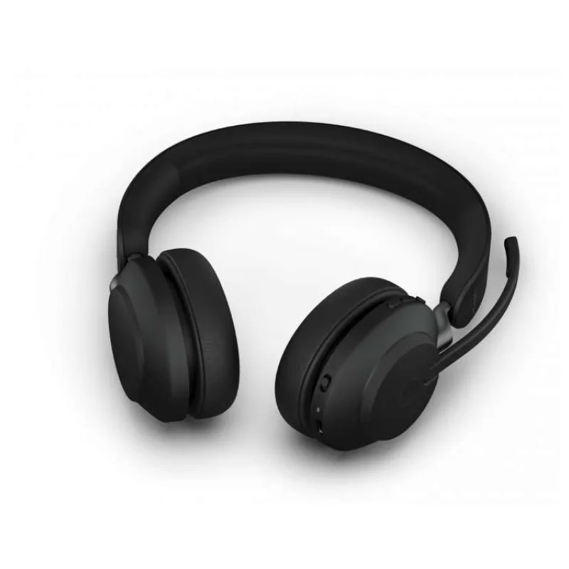 Jabra Evolve2 65/Stereo/USB/BT/Bezdrať/Stand/Čierna (26599-989-989)