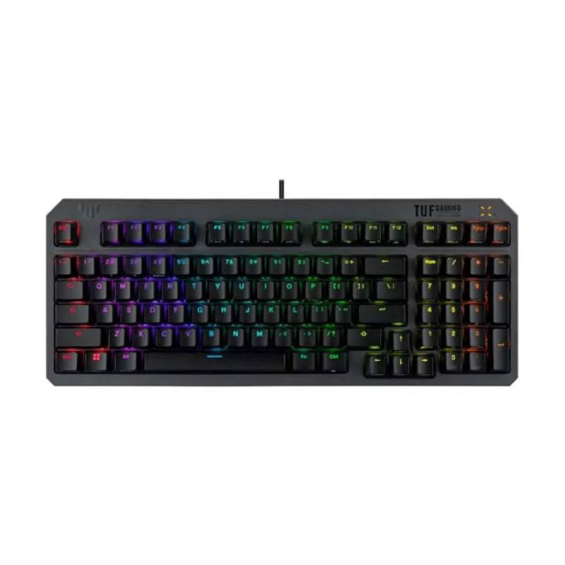 ASUS klávesnice TUF Gaming K3 GEN II, mechanická, US, šedá (90MP0390-BKUA01)