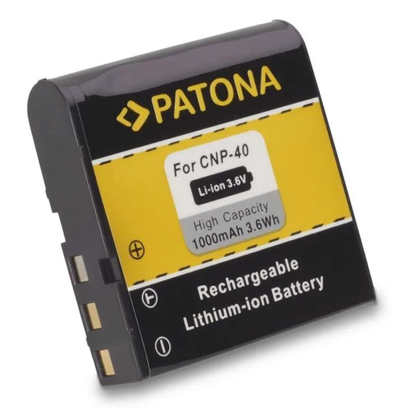 PATONA baterie pro foto Casio NP-40 1000mAh (PT1024)