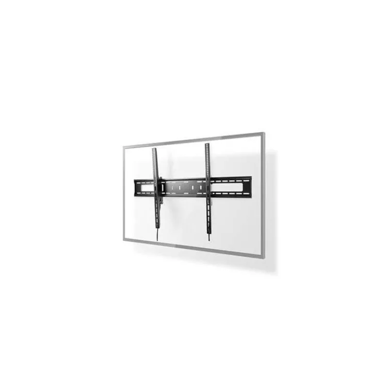 NEDIS nástěnný TV držák/ 60 - 100"/ nosnost 75 kg/ náklon 5°/ vzdálenost od stěny 85 mm/ ocel/ černý (TVWM2170BK)