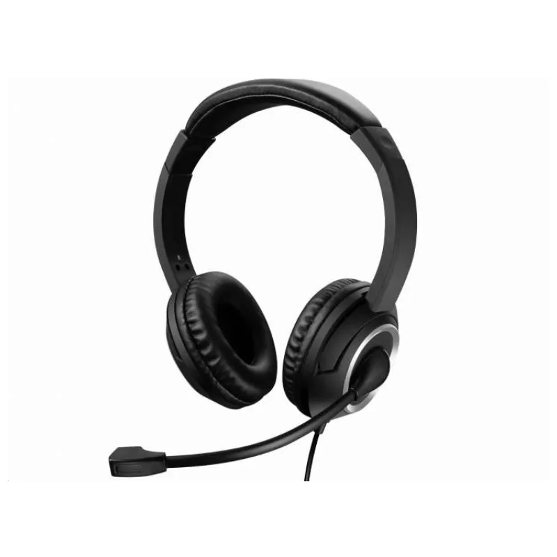 Sandberg PC slúchadlá USB Chat Headset s mikrofónom, čierna (126-16)