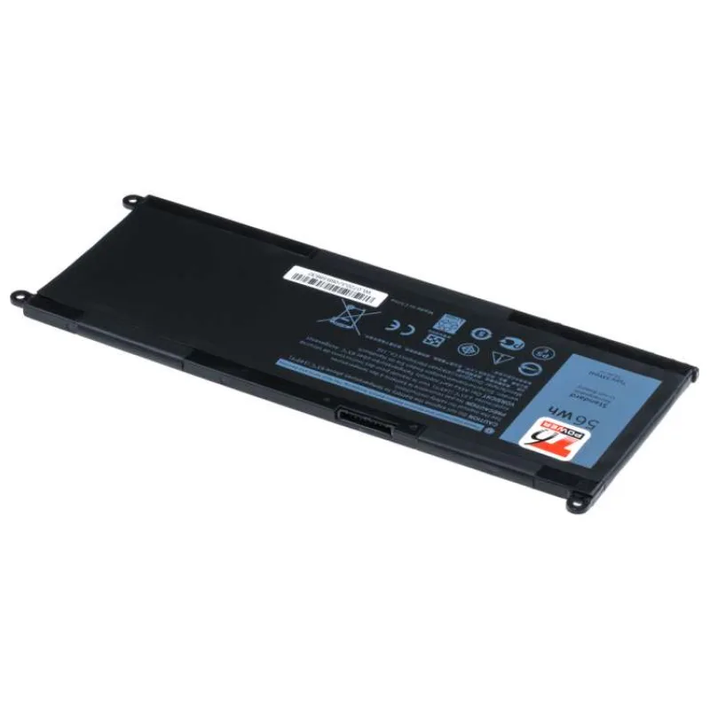 Batéria T6 Power Dell Insprion 7778, 7779, 7573, 7577, Latitude 3380, 3685mAh, 56Wh, 4cell, Li-pol (NBDE0189)