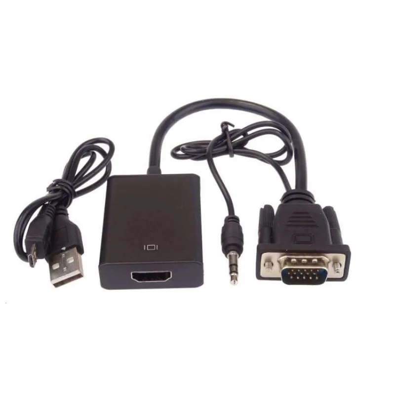 PremiumCord VGA+audio elektronický konvertor na rozhraní HDMI FULL HD 1080p (khcon-49)
