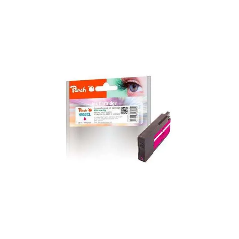 PEACH kompatibilní cartridge HP No. 953XL, purpurová, F6U17AE, 20ml (319955)
