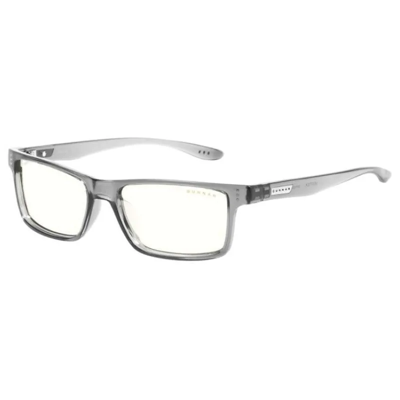 GUNNAR kancelářske/herní dioptrické brýle VERTEX READER GRAY CRYSTAL * čírá skla * BLF 35 * dioptrie +1,5 (VER-06709-1.5)