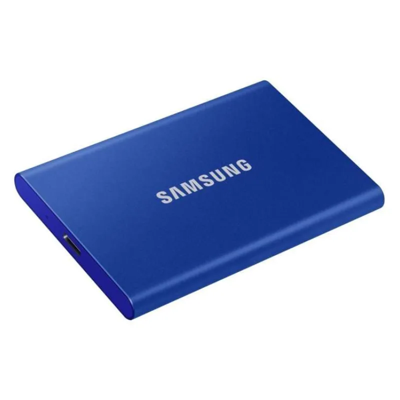 SAMSUNG Portable SSD T7 1TB / USB 3.2 Gen 2 / USB-C / Externí / Modrá (MU-PC1T0H/WW)