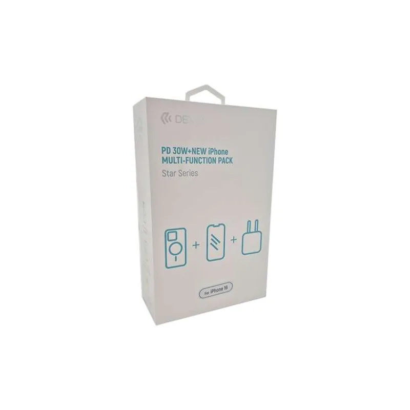 Devia Star Series PD 30W iPhone Multi-function Pack pre iPhone 16 (6942297117747)