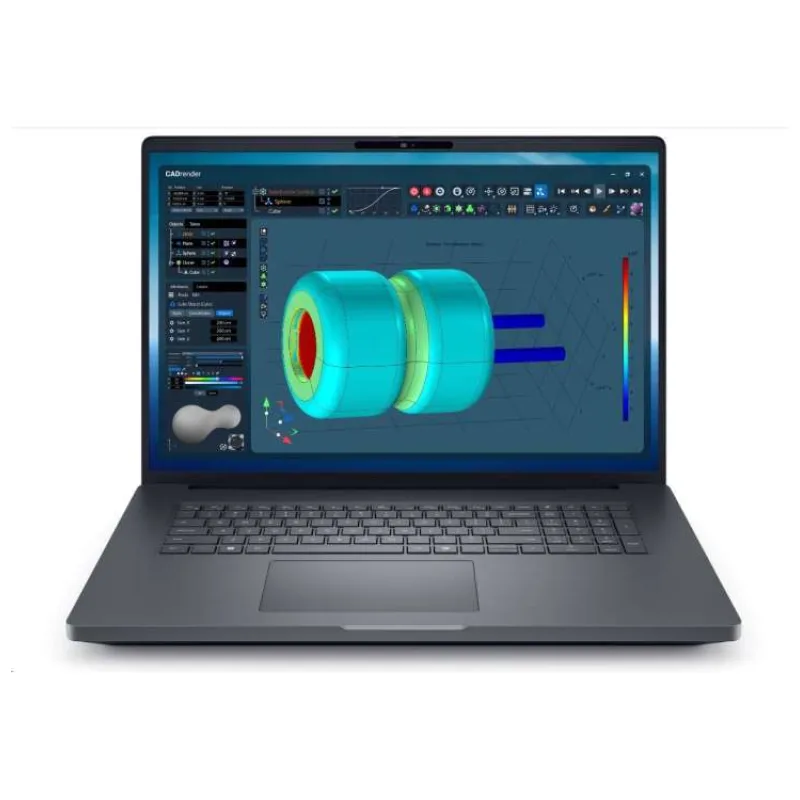 DELL NTB Pro Max Plus 18 MB18250/U7-265HX/32GB/1TSSD/18" QHD+/IR Cam/NVI RTX 3000/280W Type-C/WLAN/Bck Kb/W11P/3Y PS NBD (W2G20)