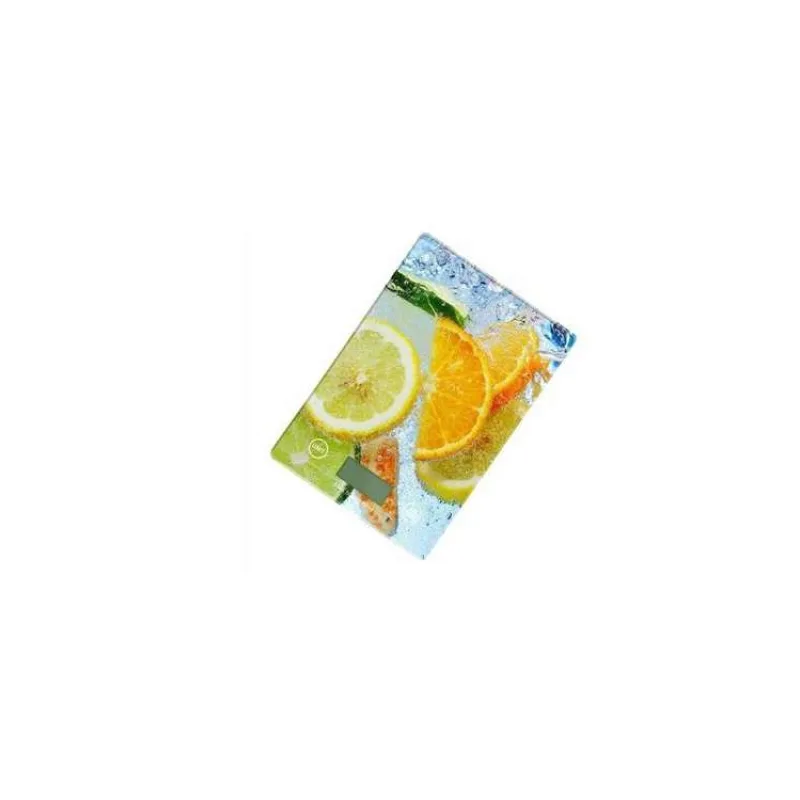 PLATINET Omega kuchyňská váha - LCD displej, 5 KG, vzor Citrus (OBSKWC)
