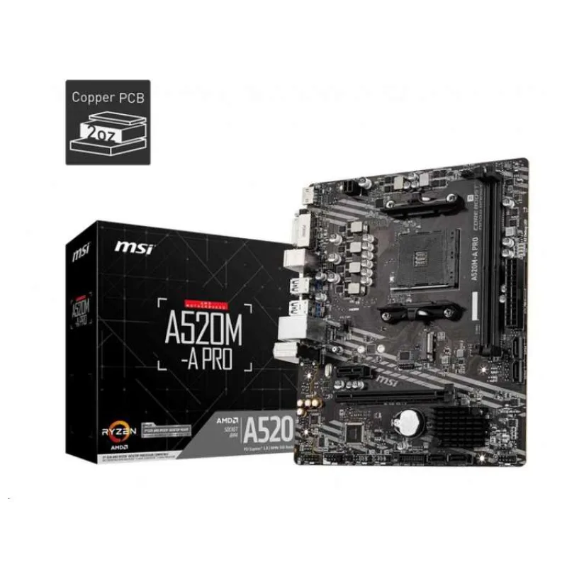 MSI A520M-A PRO/AM4/mATX (A520M-A PRO)