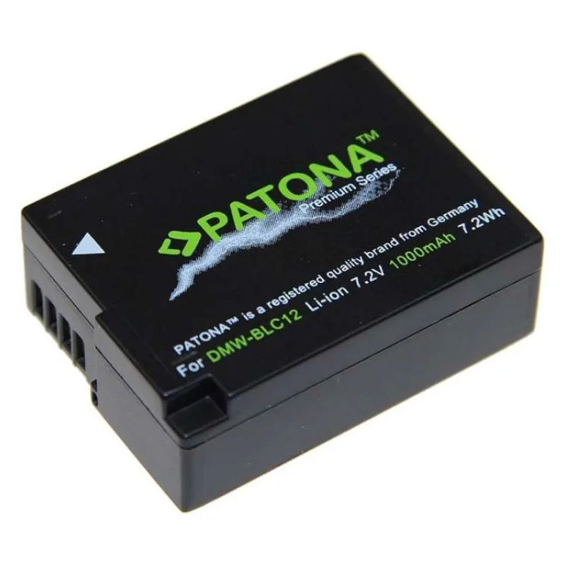 PATONA baterie pro foto Panasonic DMW-BLC12 E 1000mAh Li-Ion Premium (PT1196)