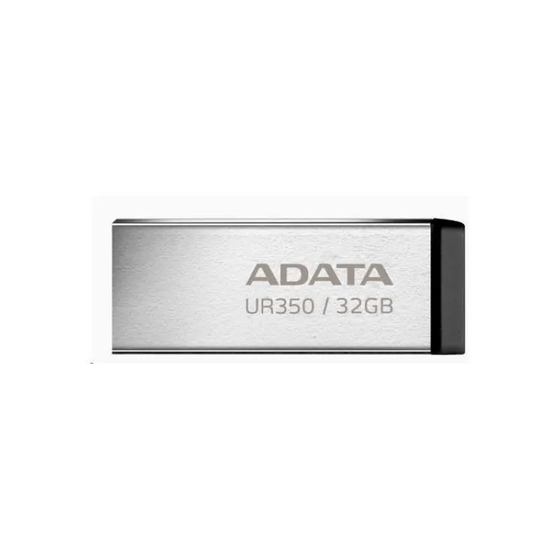 ADATA Flash Disk 128GB UR350, USB 3.2 Dash Drive, kov černá (UR350-128G-RSR/BK)
