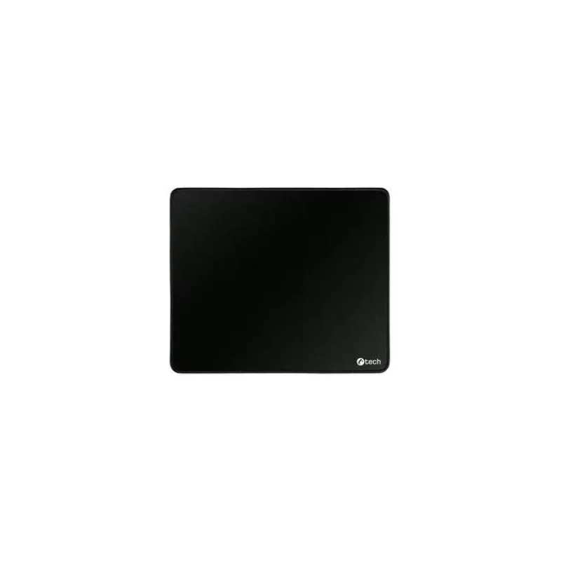 C-TECH podložka pod myš MP-01S-BK, černá, 240x200x4mm, obšité okraje (MP-01S-BK)
