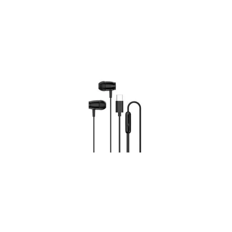 Canyon SEP-5, slúchadlá do uší, integrované ovládanie, hlboké basy, USB-C kábel 1.2m, čierne (CNS-CEP5B)