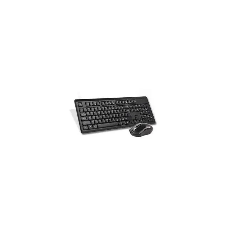 Súprava A4tech 4200N je bezdrôtová. kľúče. + bezdrôtové pripojenie. Optická myš V-Track,CZ/US, USB (4200N)