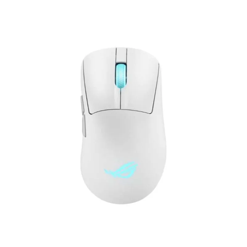 ASUS myš ROG Keris II Origin, bezdrátová herní myš, bílá (90MP04A0-BMUA10)
