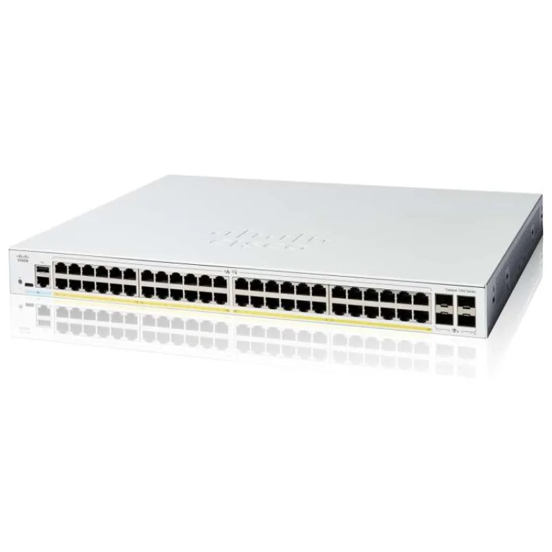 Cisco Catalyst switch C1300-48FP-4X (48xGbE,4xSFP+,48xPoE+,740W) - REFRESH (C1300-48FP-4X-RF)