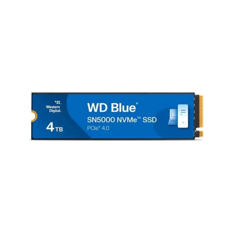 WD BLUE SSD NVMe 4TB WDS400T5B0E PCIe SN5100, Gen4, (R:6900, W:6700MB/s) (WDS400T5B0E)