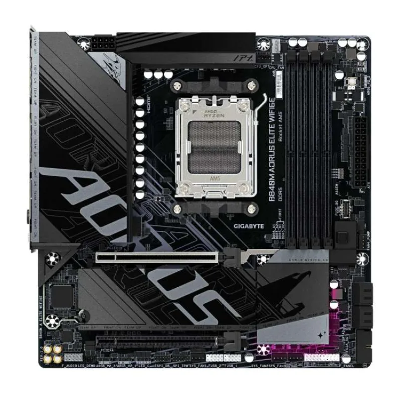 GIGABYTE MB Sc AM5 B840M A ELITE WIFI6E, AMD B840, 4xDDR5, WIFI, DP, HDMI, mATX (B840M A ELITE WIFI6E)