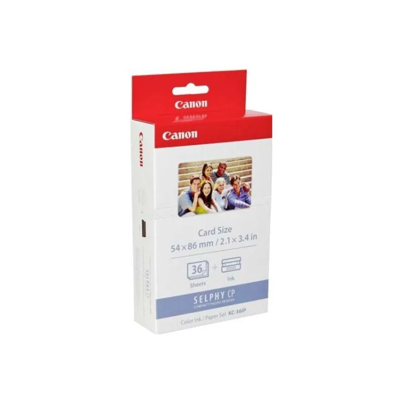 Canon KC36IP papier 86x54mm 36ks pre termosublimačnú tlačiareň (7739A001)
