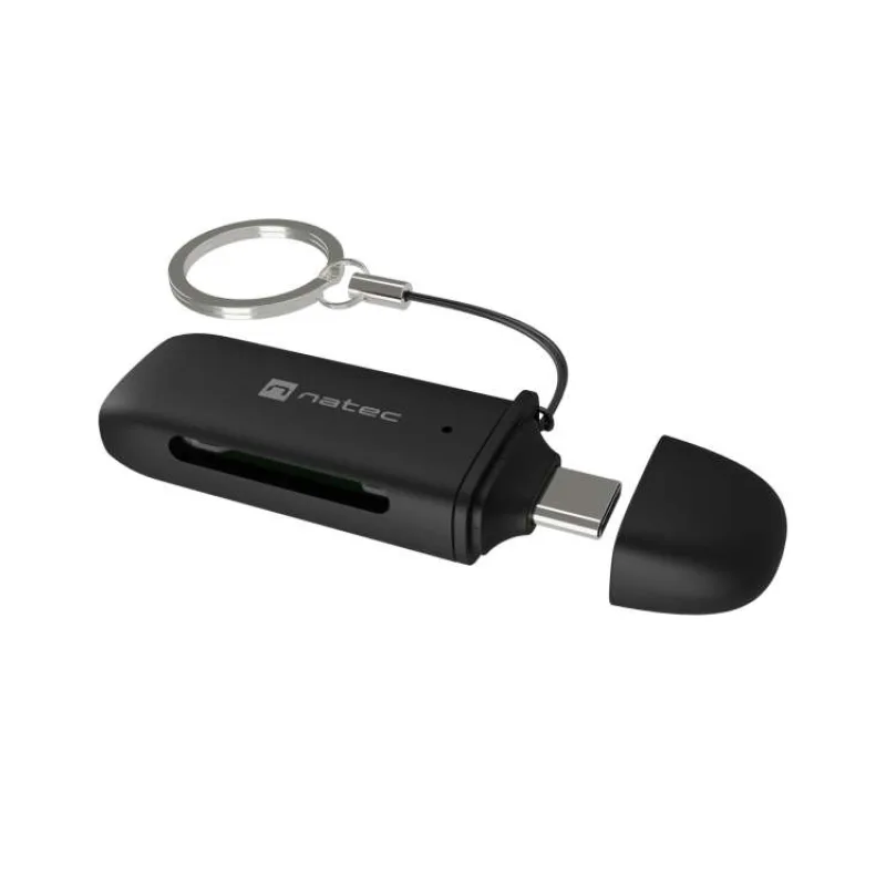 Čtečka karet Natec SCARAB C SD/MICRO SD USB 3.2 GEN 1, Černá (NCZ-2365)