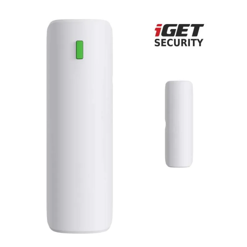 iGET SECURITY EP4 - bezdrôtový magnetický senzor pre dvere/okná pre alarm M5, výdrž batt. až 5 rokov (75020604)