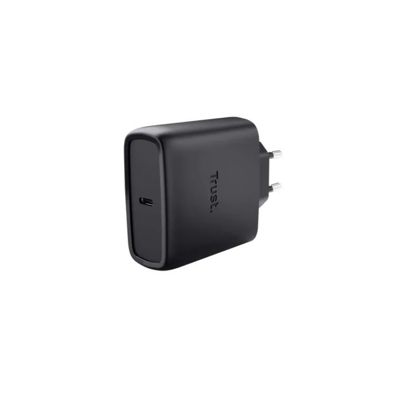 TRUST GaN Nabíječka MAXO 65W, USB-C, černá (25523)