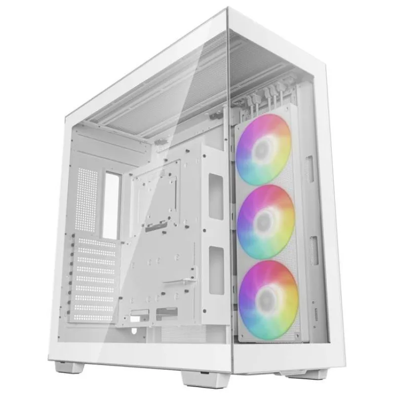 DEEPCOOL skříň CH780 / ATX / 420 mm fan ARGB / 4xUSB 3.0 / USB-C / prosklená / bílá (R-CH780-WHADE41-G-1)