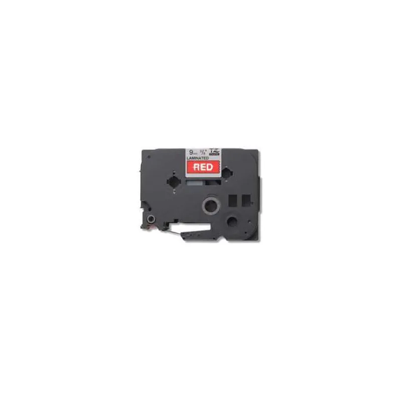 páska BROTHER TZ435 biele písmo, červená páska Tape (12mm) (TZE435)