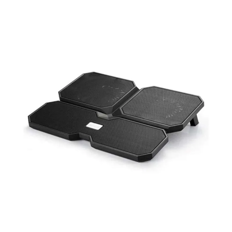 DEEPCOOL Chladící podložka Multi Core X6, pod notebook, černá (DP-N422-MCX6)
