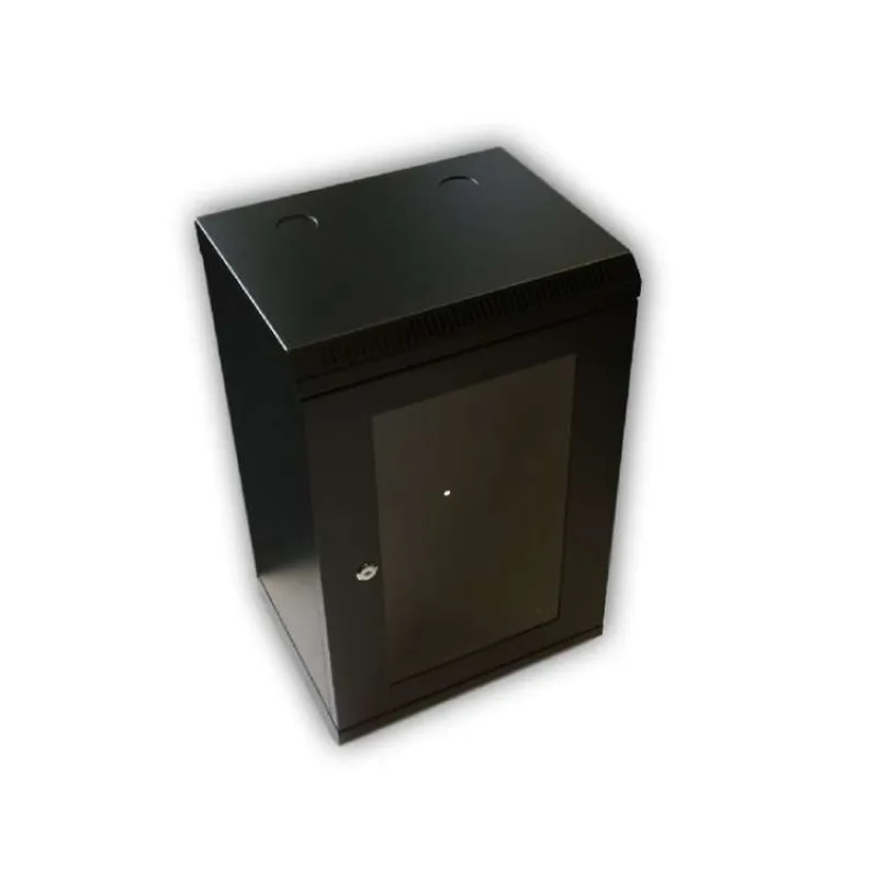 10" rack jednodielny 9U/280 DATACOM čierny Skl.dv. (7032)