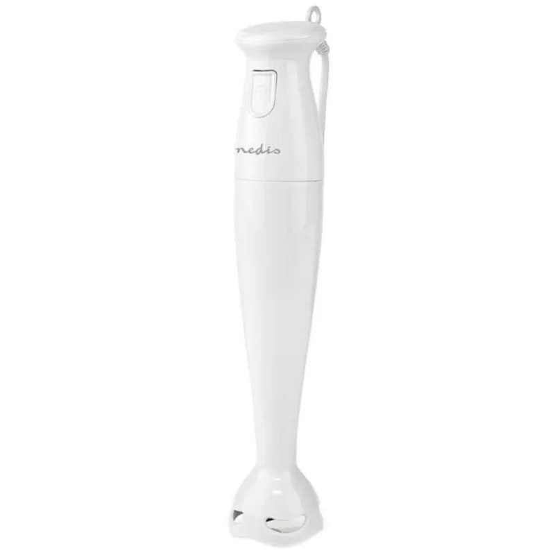 NEDIS ruční mixér/ spotřeba 150 W/ 1 rychlost/ síťové napájení/ bílý (KAHB100CWT)