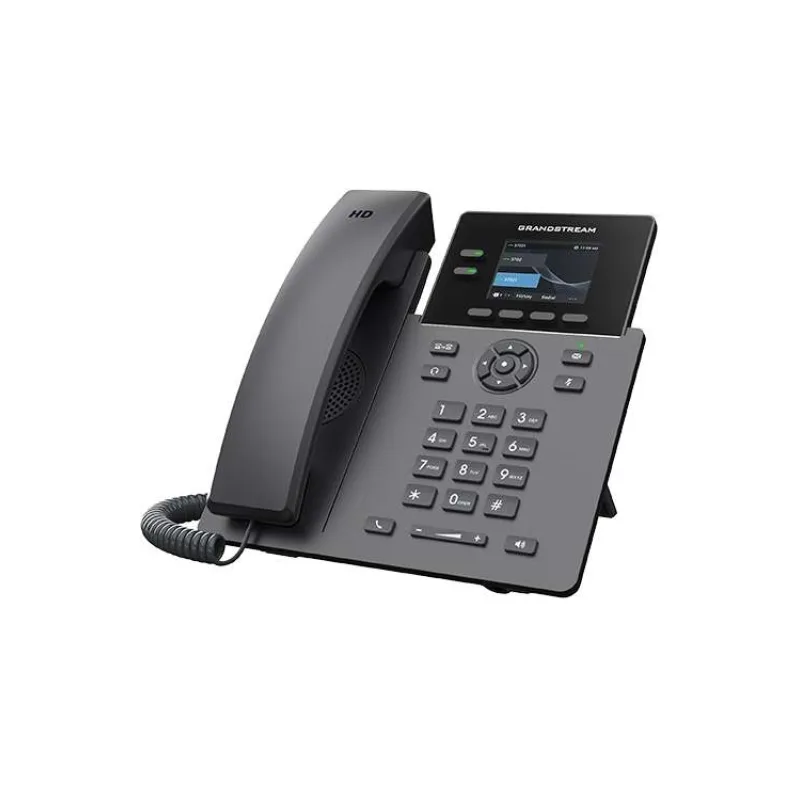 Grandstream GRP2610P SIP telefón, 2 linky, 8 VPK, farebný LCD, 2 SIP účty, PoE (GRP2610P)