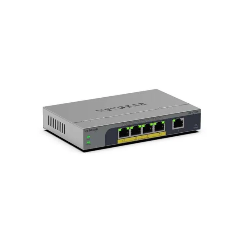 Netgear 5PT GIGABIT UNMANAGEABLE PLUS SWITCH W/ POE+ (GS105EP-100EUS)