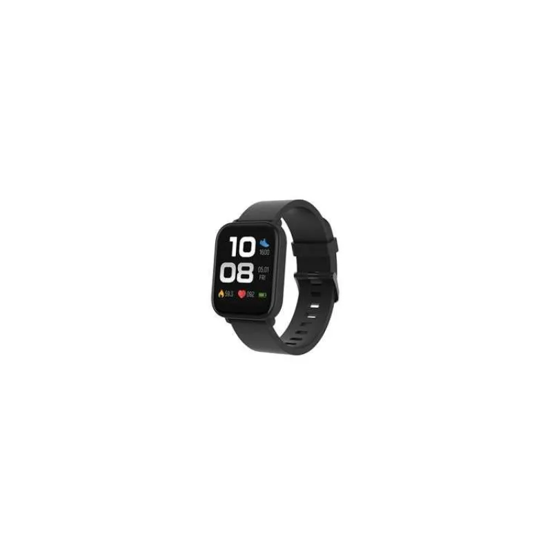 Canyon SW-54, Easy, smart hodinky, štíhle, BT s app Canyon Life, IP touchscreen 1.7´´, IP68, 14 športov, čierne (CNS-SW54BB)