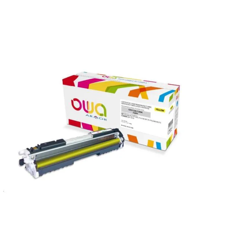 OWA Armor toner pre HP Laserjet Pro CP1025, Pro100 M175, Pro200 M275, 1000 strán, CE312A, žltá/žltá (K15411OW)
