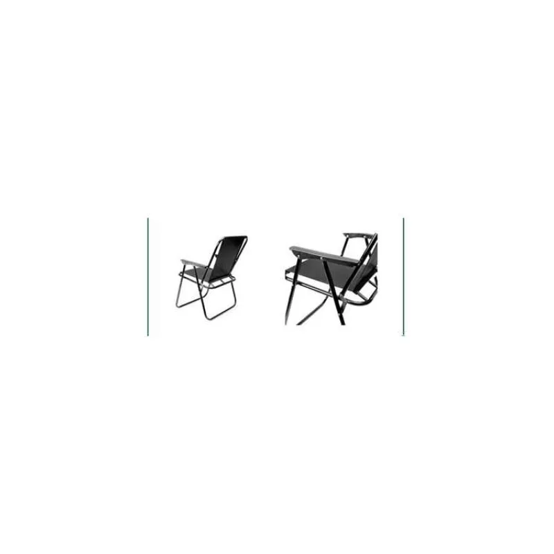 PLATINET KEMPINGOVÁ SKLÁDACÍ ŽIDLE 52*44*75 cm ČERNÁ (PCC057B)