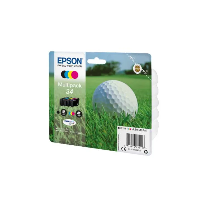 Epson Multipack 4-colours 34 DURABrite Ultra Ink (C13T34664010)